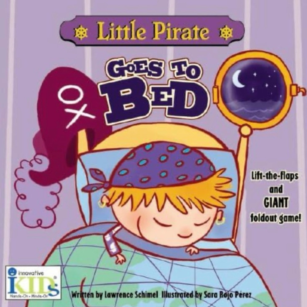BUNDLE & SAVE 🏴‍☠️ Little Pirate Goes to Bed Board Book